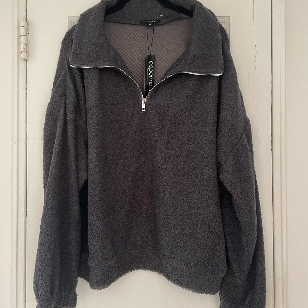 Cozy Gray Quarter Zip